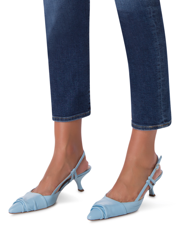 MID HEEL SLING BACK PUMP