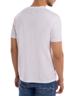Crewneck T-Shirt with Small Patch