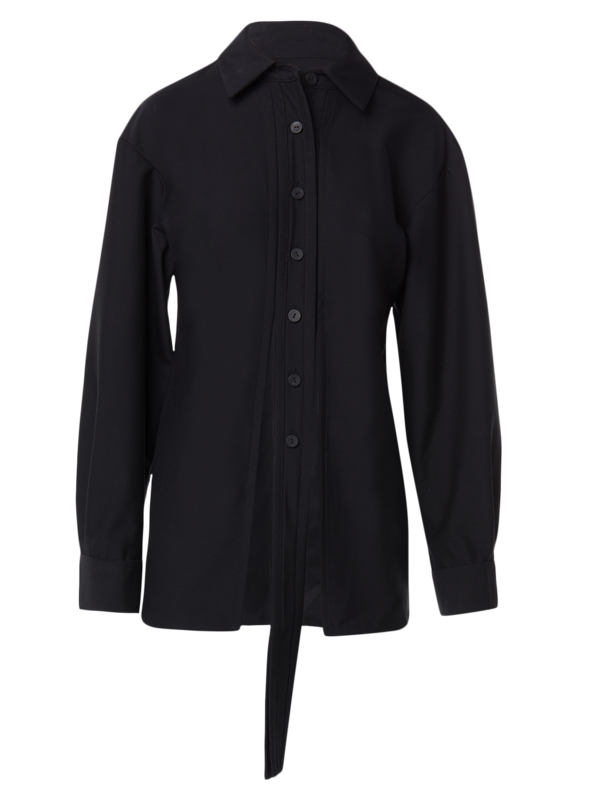 Extended Tab Tie Shirt