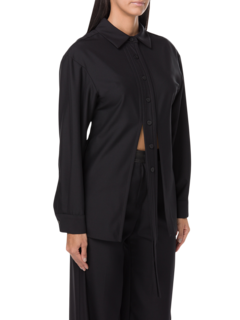 Extended Tab Tie Shirt