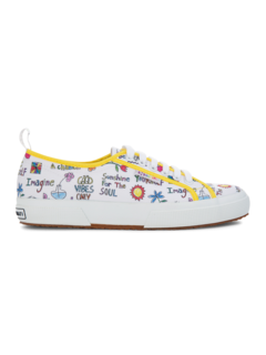 Mira X Superga Wellness Lace-Up Sneakers