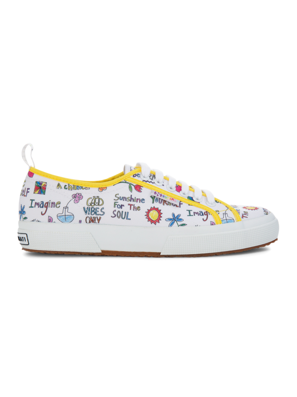 Mira X Superga Wellness Lace-Up Sneakers