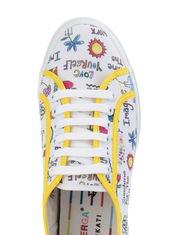 Mira X Superga Wellness Lace-Up Sneakers