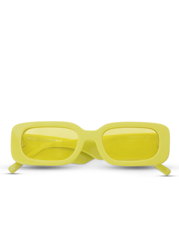 Sleek full acetate rectangular eyewear