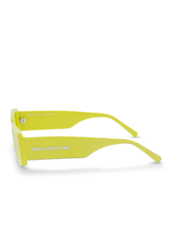 Sleek full acetate rectangular eyewear