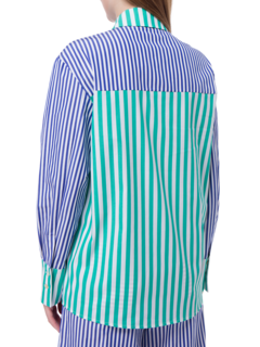Aveiro Striped Cotton Long Sleeve Shirt