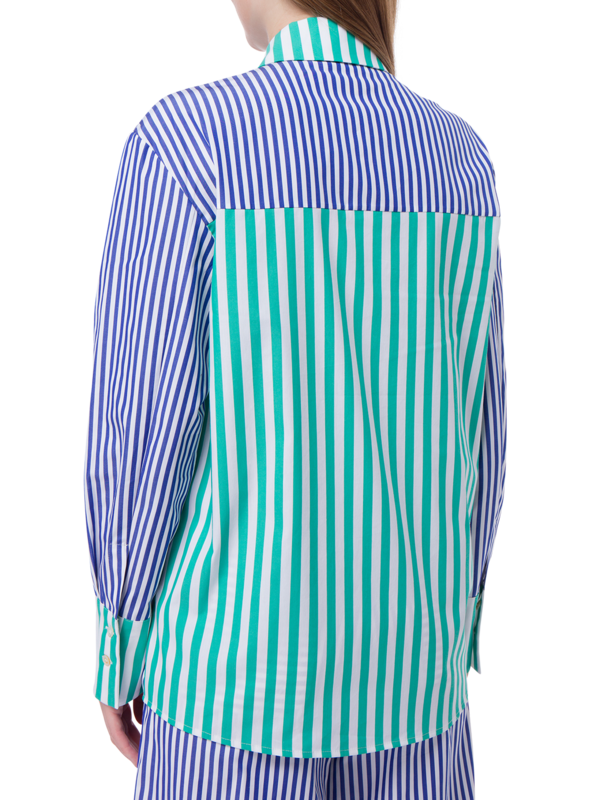Aveiro Striped Cotton Long Sleeve Shirt