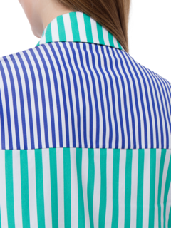 Aveiro Striped Cotton Long Sleeve Shirt