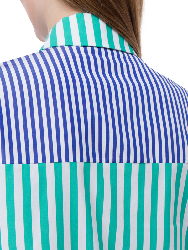 Aveiro Striped Cotton Long Sleeve Shirt