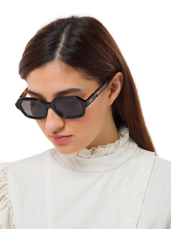 Stainless Steel Cat-Eye Glasses