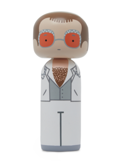 Kokeshi Doll I Elton in White