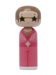Kokeshi Doll I Elton in Pink