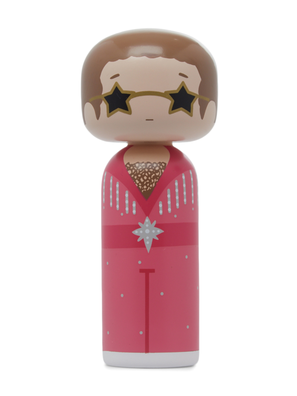 Kokeshi Doll I Elton in Pink
