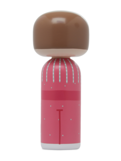 Kokeshi Doll I Elton in Pink