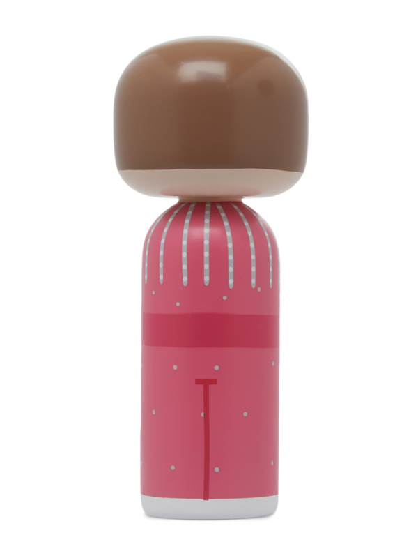 Kokeshi Doll I Elton in Pink