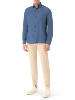 قميص كلاسيكي بأكمام طويلة