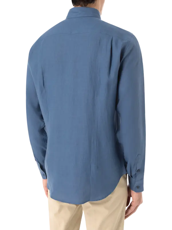 قميص كلاسيكي بأكمام طويلة