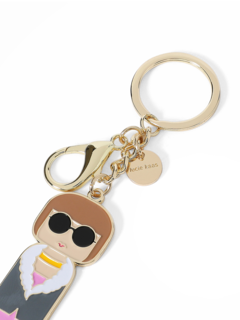 Multicolour Wooden Key Chain