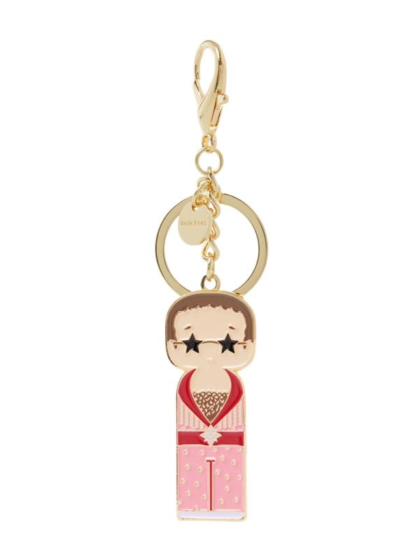 Elton in Pink Keychain