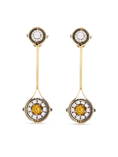 Yellow Sapphire Gouttes Earrings
