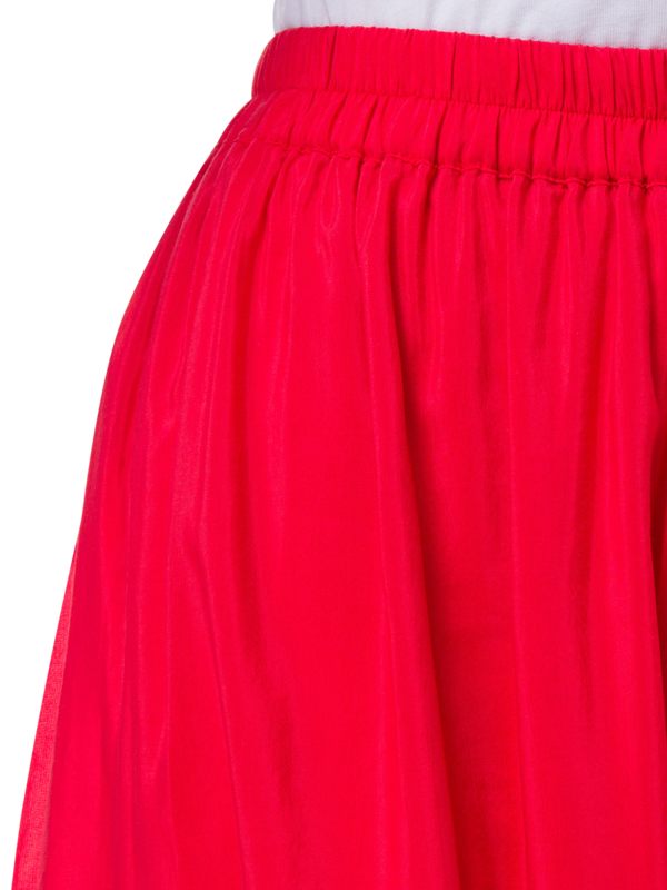 Ocean Silk Cotton Maxi Skirt