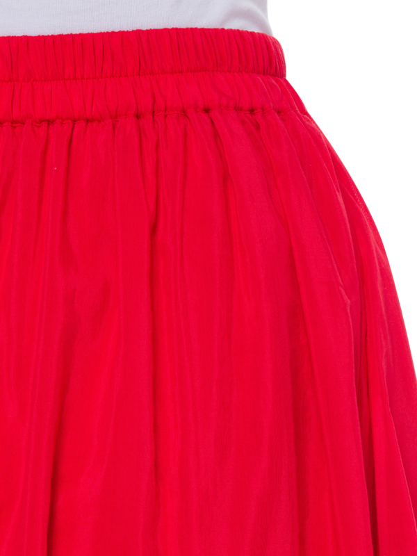 Ocean Silk Cotton Maxi Skirt