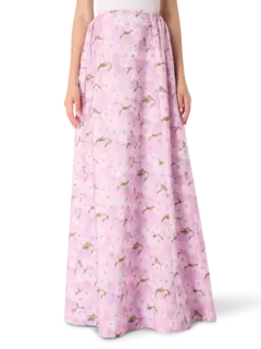 تنورة طويلة إيلا مزينة بطبعات