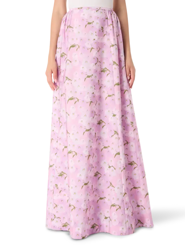 تنورة طويلة إيلا مزينة بطبعات