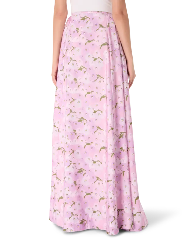 تنورة طويلة إيلا مزينة بطبعات