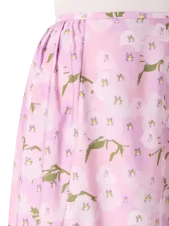 تنورة طويلة إيلا مزينة بطبعات