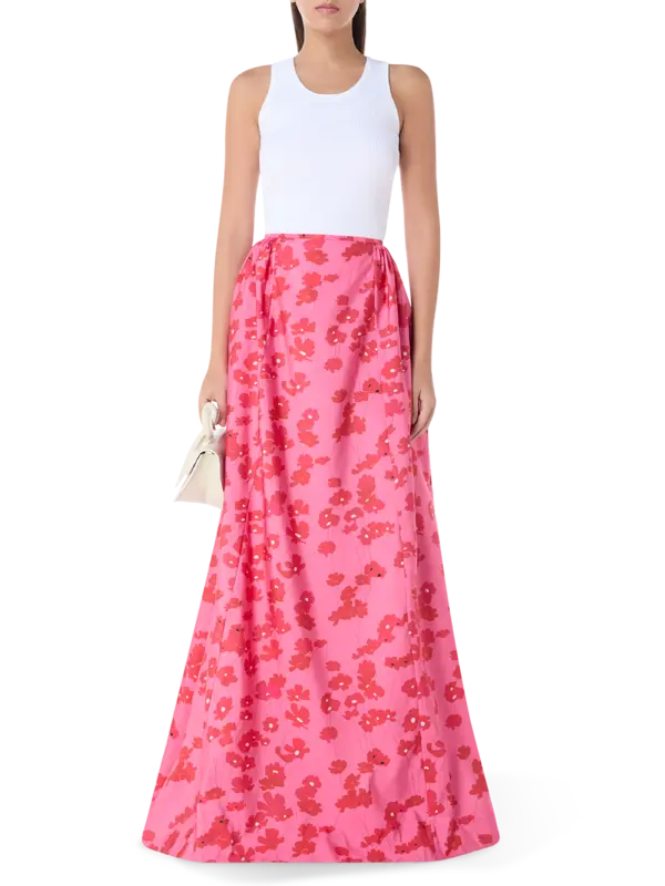 تنورة طويلة إيلا مزينة بطبعات