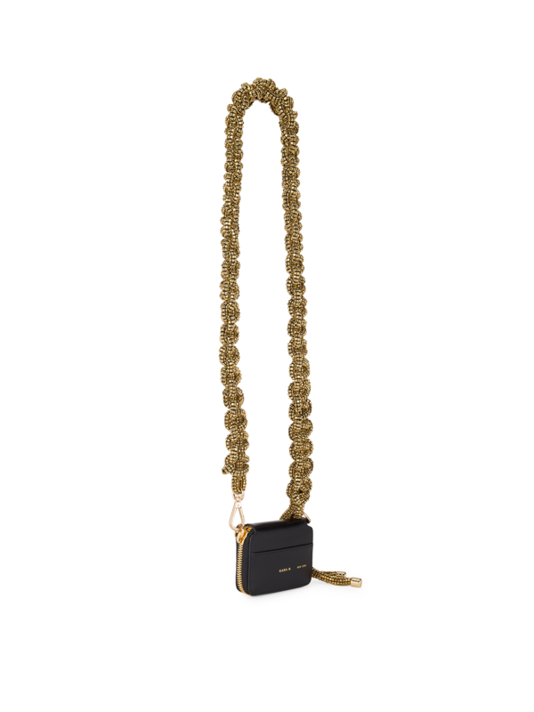 CRYSTAL COBRA BIKE WALLET ON CHAIN