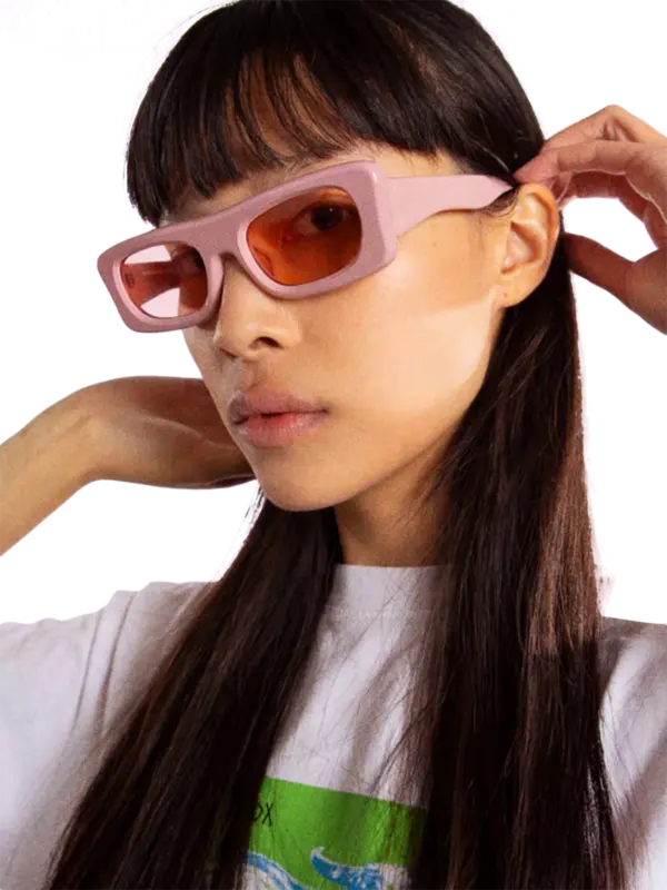 نظارة طبية بإطار من الأسيتات بتصميم منخفض عن الحاجب