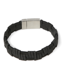 Black Beaded Bracelet