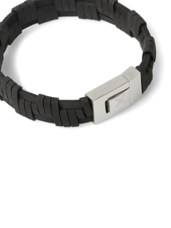 Black Beaded Bracelet