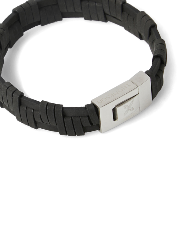 Black Beaded Bracelet