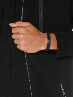 Black Beaded Bracelet