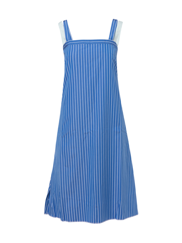 SLEEVELESS COTTON MINI DRESS