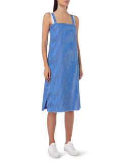 SLEEVELESS COTTON MINI DRESS