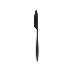 شوكة تناول حلوى بلون أسود غير لامع سولو