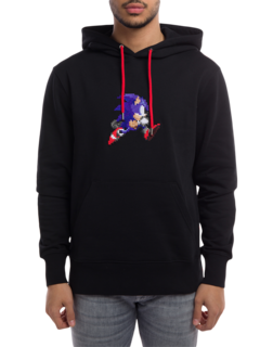 Cotton Hoodie with Signature Chest Print