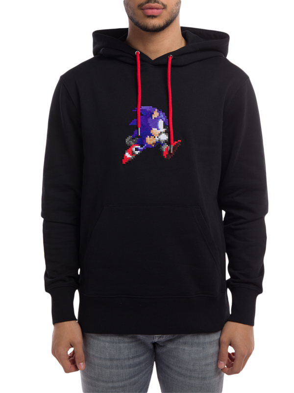 Cotton Hoodie with Signature Chest Print