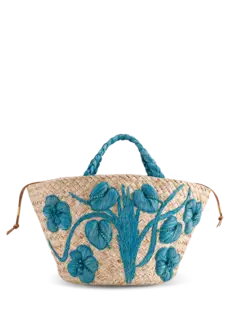 Anthurium Basket Abaca Bag