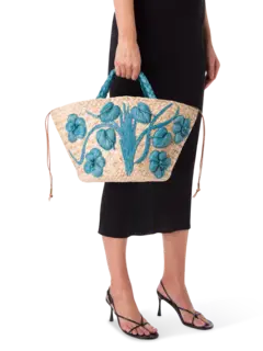 Anthurium Basket Abaca Bag