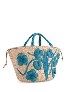 Anthurium Basket Abaca Bag