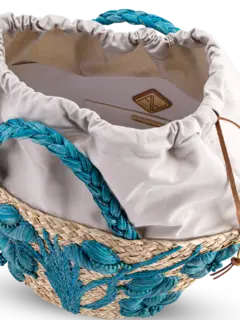 Anthurium Basket Abaca Bag