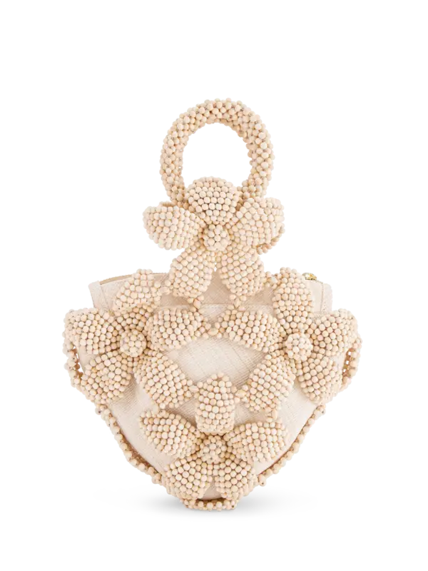 Rossi Beaded Floral Handbag