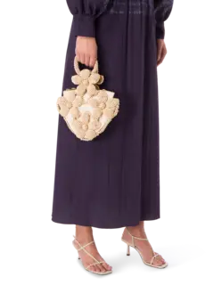 Rossi Beaded Floral Handbag