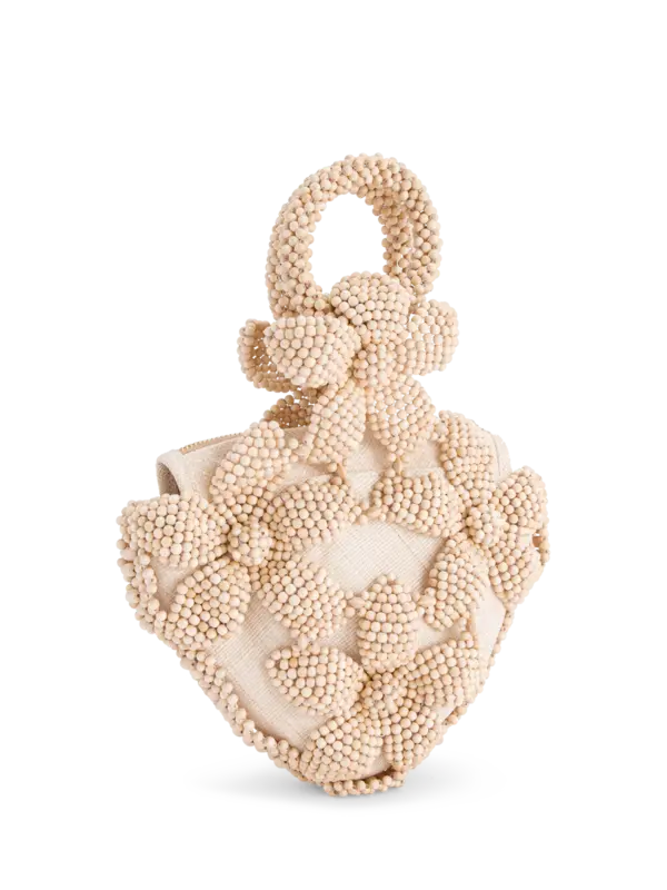 Rossi Beaded Floral Handbag