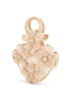 Rossi Beaded Floral Handbag